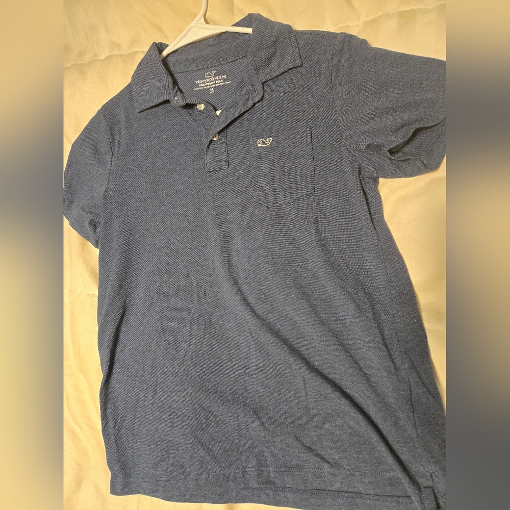Vineyard Vines Boys Navy Polo Shirt
